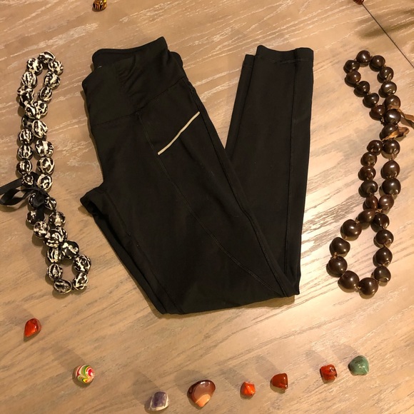 90 Degree By Reflex Pants - 90 degree by reflex black leggings